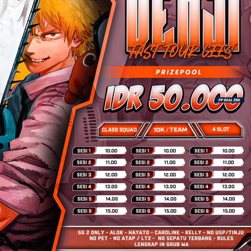 FFIRE-WB02 Tournament Freefire Denji