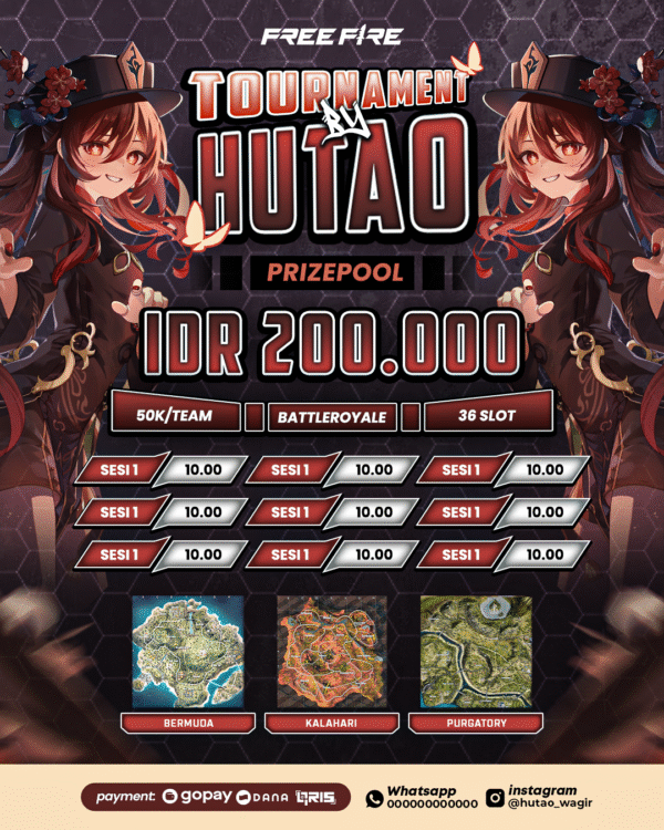FFIRE-WB04 FFIRE-WB04 Tournament Freefire Hutao